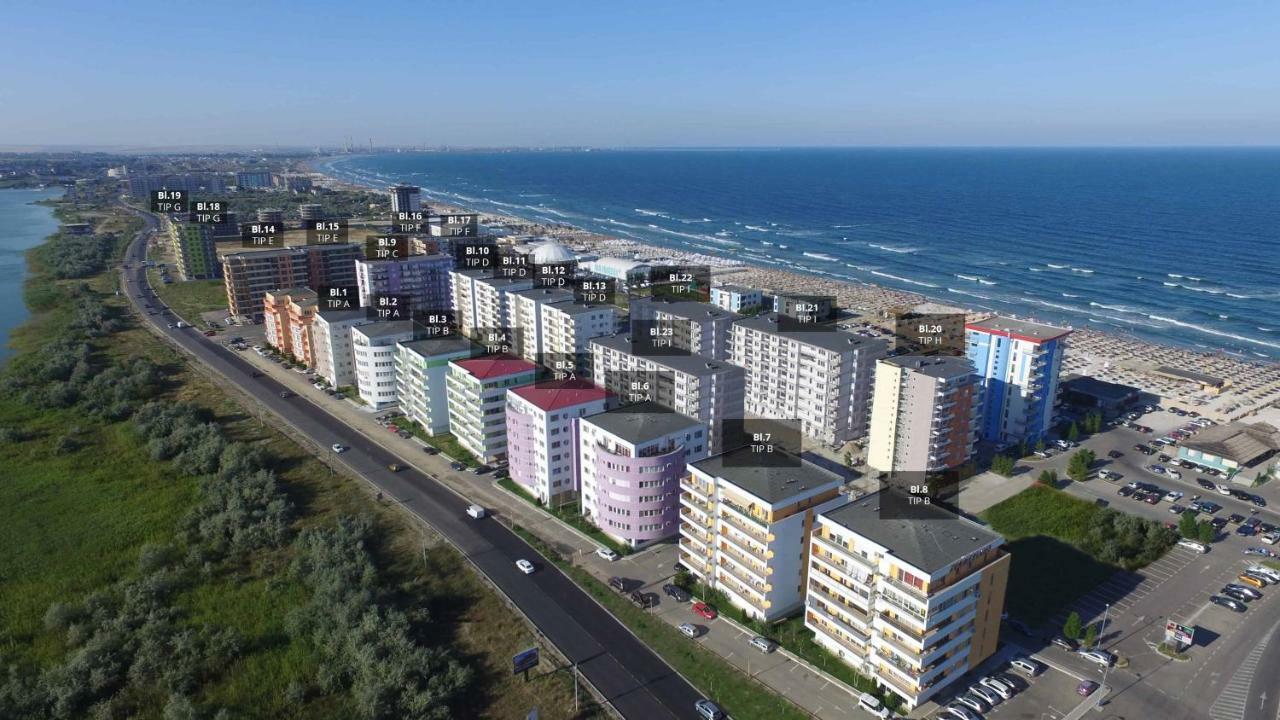 Apartament Mamaia Summerland Seaview Zewnętrze zdjęcie